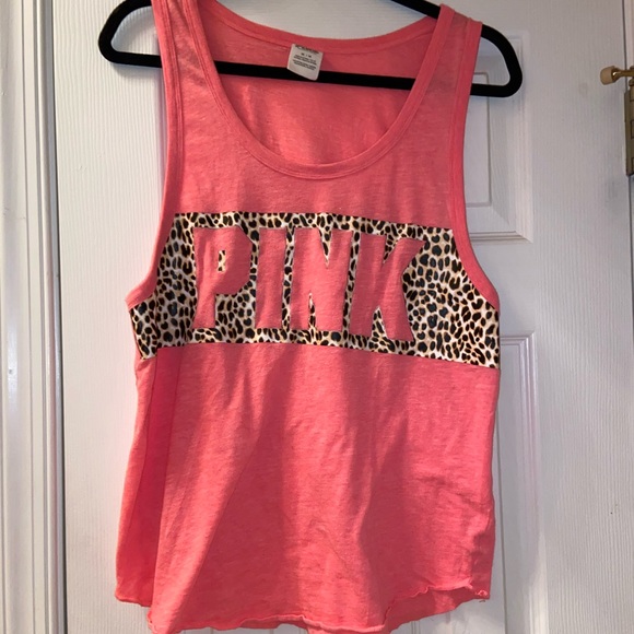 PINK Victoria's Secret Tops - Victoria Secret PINK leopard / cheetah tank size M